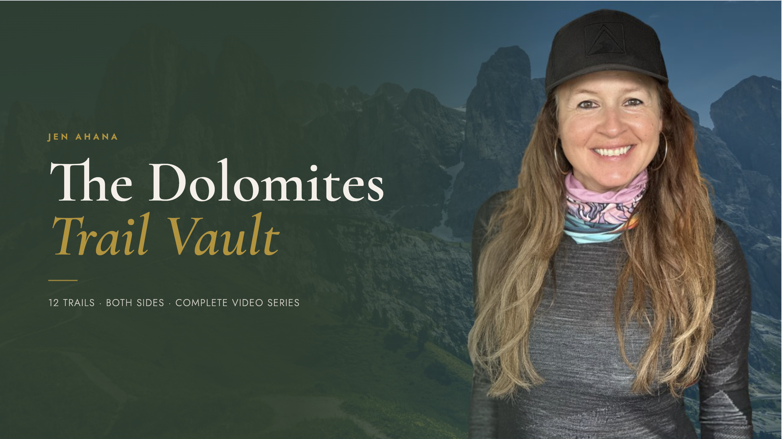 Kajabi Cover Dolomites Trail Vault